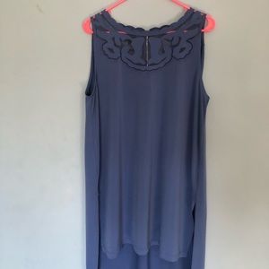 Blue Long tunic